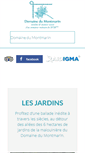 Mobile Screenshot of domaine-du-montmarin.com